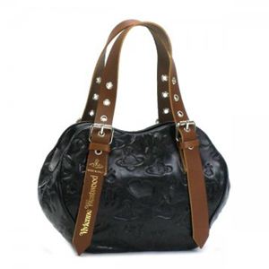 Vivienne Westwood(ヴィヴィアンウエストウッド) ハンドバッグ BAM BAM 5315 ブラック (H23×W31×D11)