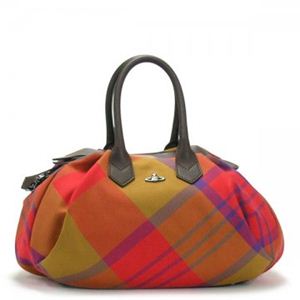 Vivienne Westwood�i���B���B�A���E�G�X�g�E�b�h�j �n���h�o�b�O SUMMER TARTAN 4897 ���b�h/�u���E�� �iH20�iC�j�~W36�~D17.5�j