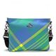 Vivienne Westwood(ヴィヴィアンウエストウッド) 斜めがけバッグ SUMMER TARTAN 5279 グリーン (H24×W30×D2) - 縮小画像1