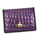 Vivienne Westwood(ヴィヴィアンウエストウッド) パスケース CHANCERY 724V パープル (H7.5×W10.5×D1.5)