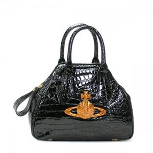 Vivienne Westwood(ヴィヴィアンウエストウッド) ハンドバッグ CHANCERY 5010 ブラック (H21×W28×D12)