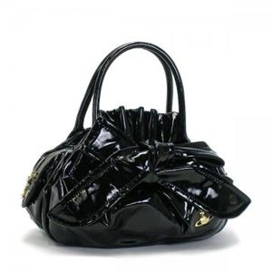 Vivienne Westwood(ヴィヴィアンウエストウッド) ハンドバッグ BOW BAGS 5002 ブラック (H21×W34×D14)