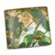 Vivienne Westwood（ヴィヴィアンウエストウッド） 二つ折り財布（小銭入れ付） EBURY 730V レッド/ブラウン （H10.5×W11×D2.5）