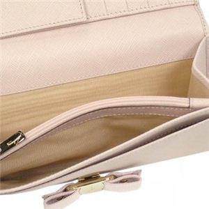 Ferragamo（フェラガモ） 長財布 VARA ICONA 22A900 457103 ライトピンク （H9.5×W19×D2.5）