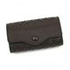 BOTTEGA VENETA(ボッテガベネタ) キーケース PORTAMONETE INTRECCI 120742 2040 ダークブラウン (H9.5×W5.5×D2.5)