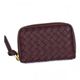 BOTTEGA VENETA（ボッテガベネタ） 小銭入れ P.FOGLIO INTRECCIATO 114075 6115 ダークパープル （H7×W10.5×D2）