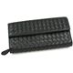 BOTTEGA VENETA（ボッテガベネタ） 長財布 P.FOGLIO INTRECCIATO 150509 1000 ブラック （H10×W18×D2.5）