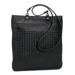 BOTTEGA VENETA�i�{�b�e�K�x�l�^�j �΂߂����o�b�O P.FOGLIO INTRECCIATO 233151 8175 �u���b�N �iH34�~W32�j