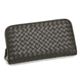 BOTTEGA VENETA（ボッテガベネタ） 長財布 P.FOGLIO INTRECCIATO 114076 2040 ダークブラウン （H10.5×W19×D2.5）