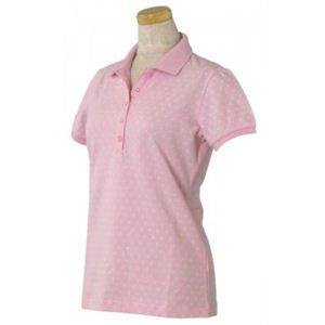 SUN68（サンシックスティーエイト） レディースポロシャツ 10213 4 ピンク （L60 S16 W44 SH35）