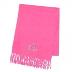 Vivienne Westwood(ヴィヴィアンウエストウッド) マフラー 2 F552 18 ピンク (L170W31)
