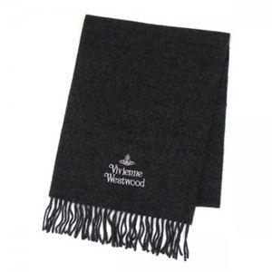 Vivienne Westwood(ヴィヴィアンウエストウッド) マフラー 2 F552 11 ダークグレー (L170W31)