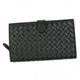 BOTTEGA VENETA(ボッテガベネタ) 長財布 PORTAMONETE INTRECCI 114074 1000 ブラック