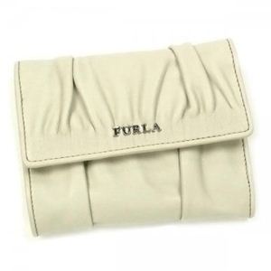 Furla（フルラ） 二つ折り財布（小銭入れ付） PJ59 CCC アイボリー - 拡大画像