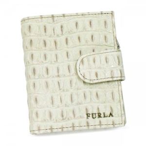 Furla（フルラ） 二つ折り財布（小銭入れ付） PJ80 CCC アイボリー - 拡大画像