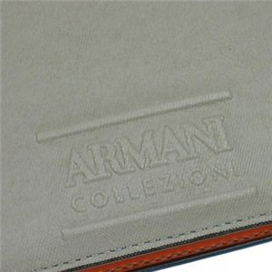 GIORGIO ARMANI（ジョルジオアルマーニ） 二つ折り財布（小銭入れ付） YAM005 80002 グレー