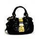 MIUMIU（ミュウミュウ） ハンドバッグ VITELLO LUX RN0686 2 ブラック