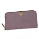 Prada（プラダ） 長財布 SAFFIANO METAL ORO 1M0506 590 ネイビー/ピンク
