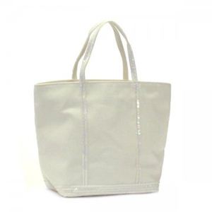 Vanessa Buruno（ヴァネッサブリューノ） トートバッグ TOILE DE COTTON V400412 2 アイボリー - 拡大画像