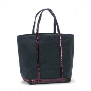 Vanessa Buruno（ヴァネッサブリューノ） トートバッグ TOILE DE COTTON V400412 781 ブラック/レッド - 拡大画像