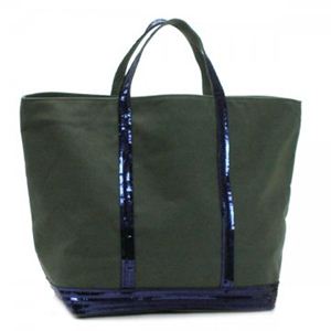 Vanessa Buruno（ヴァネッサブリューノ） トートバッグ TOILE DE COTTON V40411 666 ダークネイビー - 拡大画像