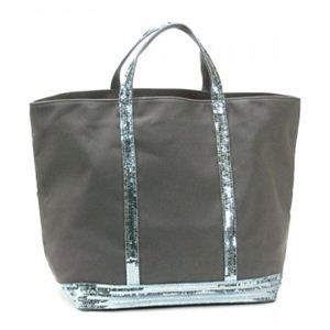 Vanessa Buruno（ヴァネッサブリューノ） トートバッグ TOILE DE COTTON V40411 994 グレー/シルバー - 拡大画像