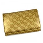 Gherardini（ゲラルディーニ） 二つ折り財布（小銭入れ付） SOFTY BASICO BS12 2555 ゴールド