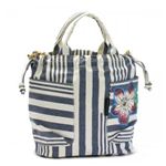 MARC BY MARC JACOBS（マークバイマークジェイコブス） トートバッグ PEACE WORK STRIPE M3111150 454 ネイビー