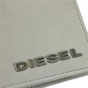 DIESEL（ディーゼル） 二つ折り財布（小銭入れ付） JEM WALLETS X00364 T8112 グレー