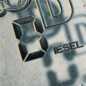 DIESEL（ディーゼル） 二つ折り財布（小銭入れ付） MONEY-MONEY X00372 H3345 ライトグレー