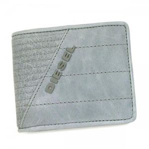 DIESEL（ディーゼル） 二つ折り財布（小銭入れ付） JEM-BOSS X00188 T8110 グレー - 拡大画像