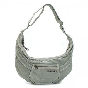 DIESEL(ディーゼル) ショルダーバッグ DYED HARD X00206 T8084 ライトグレー