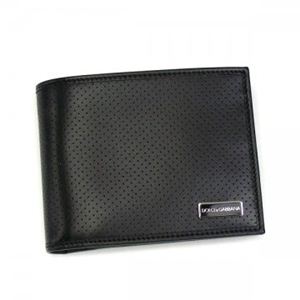 DOLCE&GABBANA（ドルチェアンドガッバーナ） 二つ折り財布（小銭入れ付） BP0457 8B956 ブラック