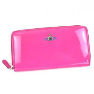 Vivienne Westwood（ヴィヴィアンウエストウッド） 長財布 PATENT 5140V ピンク