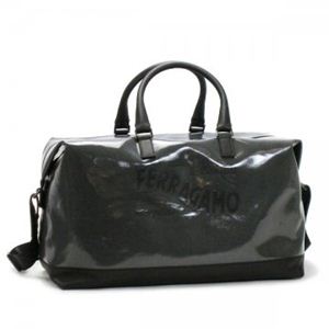 Ferragamo（フェラガモ） ボストンバッグ MENS LLG RUSH 247248 392900 ダークグレー - 拡大画像