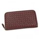 BOTTEGA VENETA（ボッテガベネタ） 長財布 PORTAMONETE INTRECCI 114076 6130 ワイン