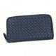 BOTTEGA VENETA（ボッテガベネタ） 長財布 P.FOGLIO INTRECCIATO 114076 1302 ダークブルー