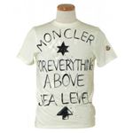 MONCLER（モンクレール） メンズポロシャツ 8019750 4 アイボリー （L68 S20.5 W51.1 SH43 L）