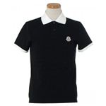 MONCLER（モンクレール） メンズポロシャツ 8316450 999 ブラック （L66.5 S19 W49 SH43.5 M）