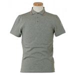 MONCLER（モンクレール） メンズポロシャツ 8334800 985 グレー （L68 S20.5 W48.5 SH44 M）