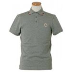 MONCLER（モンクレール） メンズポロシャツ 8335900 985 グレー （L67 S20 W52 SH46 L）