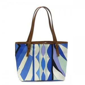 Emilio Pucci ショルダーバッグ 12BE64 32 レッド/ネイビー