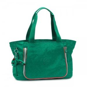 Kipling（キプリング） トートバッグ BASIC K13394 481 アイボリー/グリーン