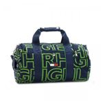 TOMMY HILFIGER（トミーヒルフィガー） ボストンバッグ HILFIGER LOGO 6912257 321 NAVY/ LIME GREEN