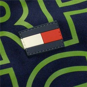 TOMMY HILFIGER（トミーヒルフィガー） ボストンバッグ HILFIGER LOGO 6912257 321 NAVY/ LIME GREEN