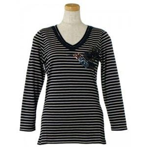 MAXMARA WEEKEND（マックスマーラウィークエンド） レディースカットソー 12 MIRCA 3 ネイビー/ベージュ