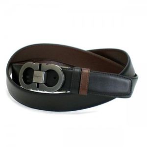 Ferragamo（フェラガモ） ベルト CINTURE UOMO 678770  ブラック/ブラウン