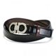 Ferragamo（フェラガモ） ベルト DOUBLE ADJUS 678007 380287 ブラック/ブラウン