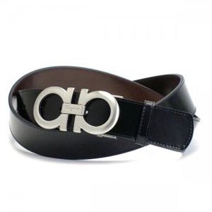 Ferragamo（フェラガモ） ベルト CINTURE UOMO 675542  ブラック/ブラウン