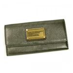 MARC BY MARC JACOBS（マークバイマークジェイコブス） 長財布 CLASSIC Q METALLIC M3112472 228 グレー/シルバー